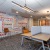 community workspace with desks